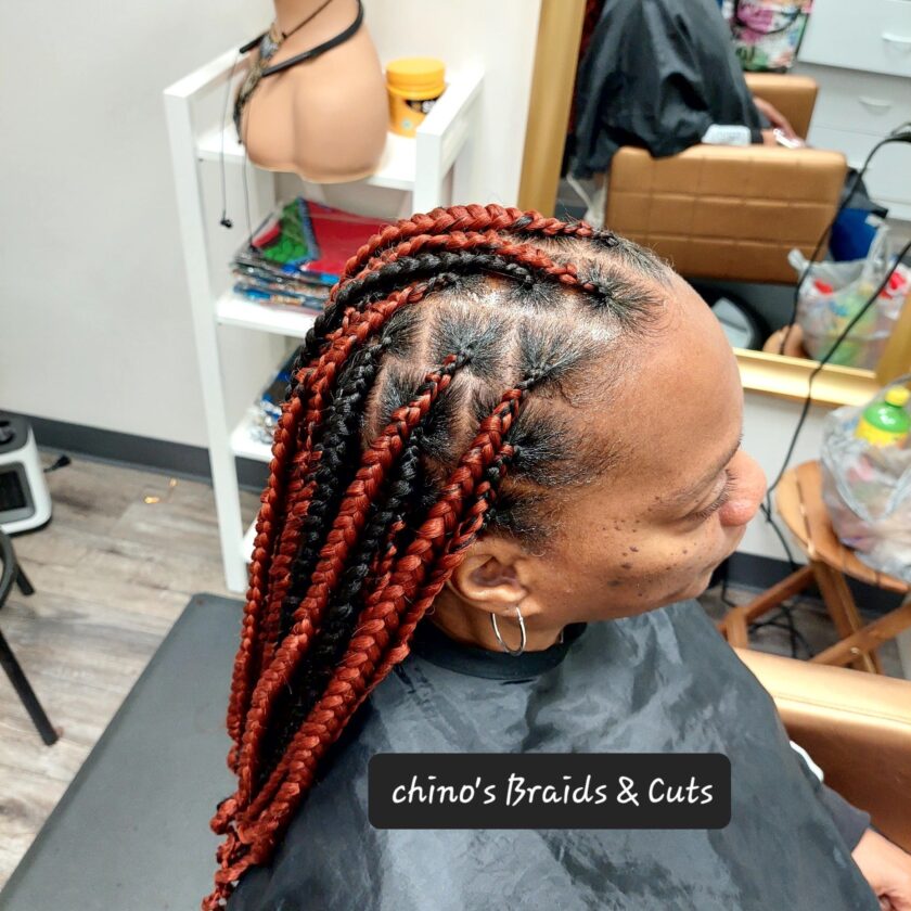 Medium Knotless braids (reg) - Image 3