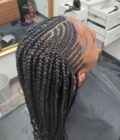 Tribal/ Fulani l Braids ( Medium Regular )